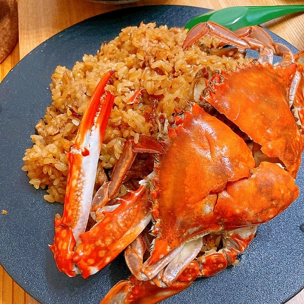 華やか 渡り蟹のおこわ レシピ 作り方 By Ayatoy 楽天レシピ 華やか 渡り蟹のおこわ レシピ 作り方 By Ayatoy 楽天レシピ