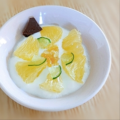 柑橘ヨーグルトその3