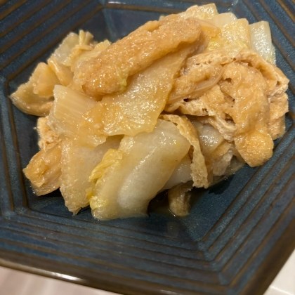 ☆いれるだけ☆白菜と油あげ煮