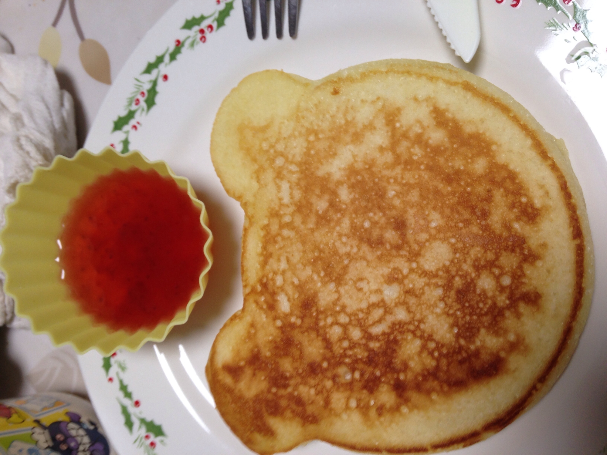 一人分から気楽にできる！ホットケーキ