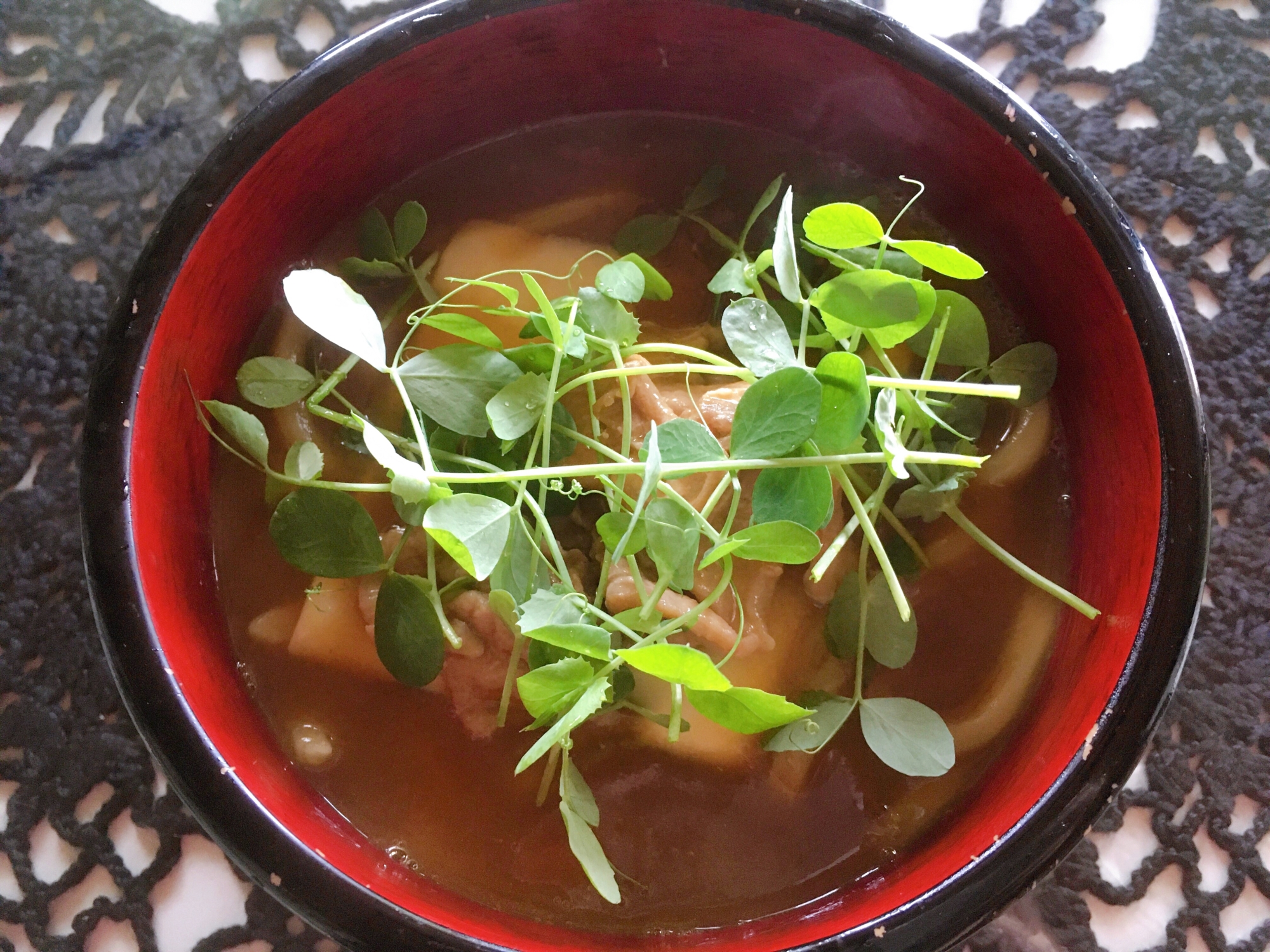 カレールウで簡単カレーうどん