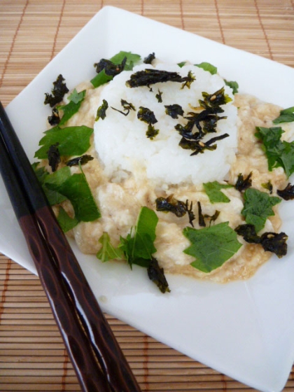 こんにちわ♪
山芋で作りました☆
まだまだ暑くて食欲がなかったのですが、じゅるじゅる食べられました (^_^)
美味しかったです♥ごちそう様 ヾ(＠⌒▽⌒＠)ノ