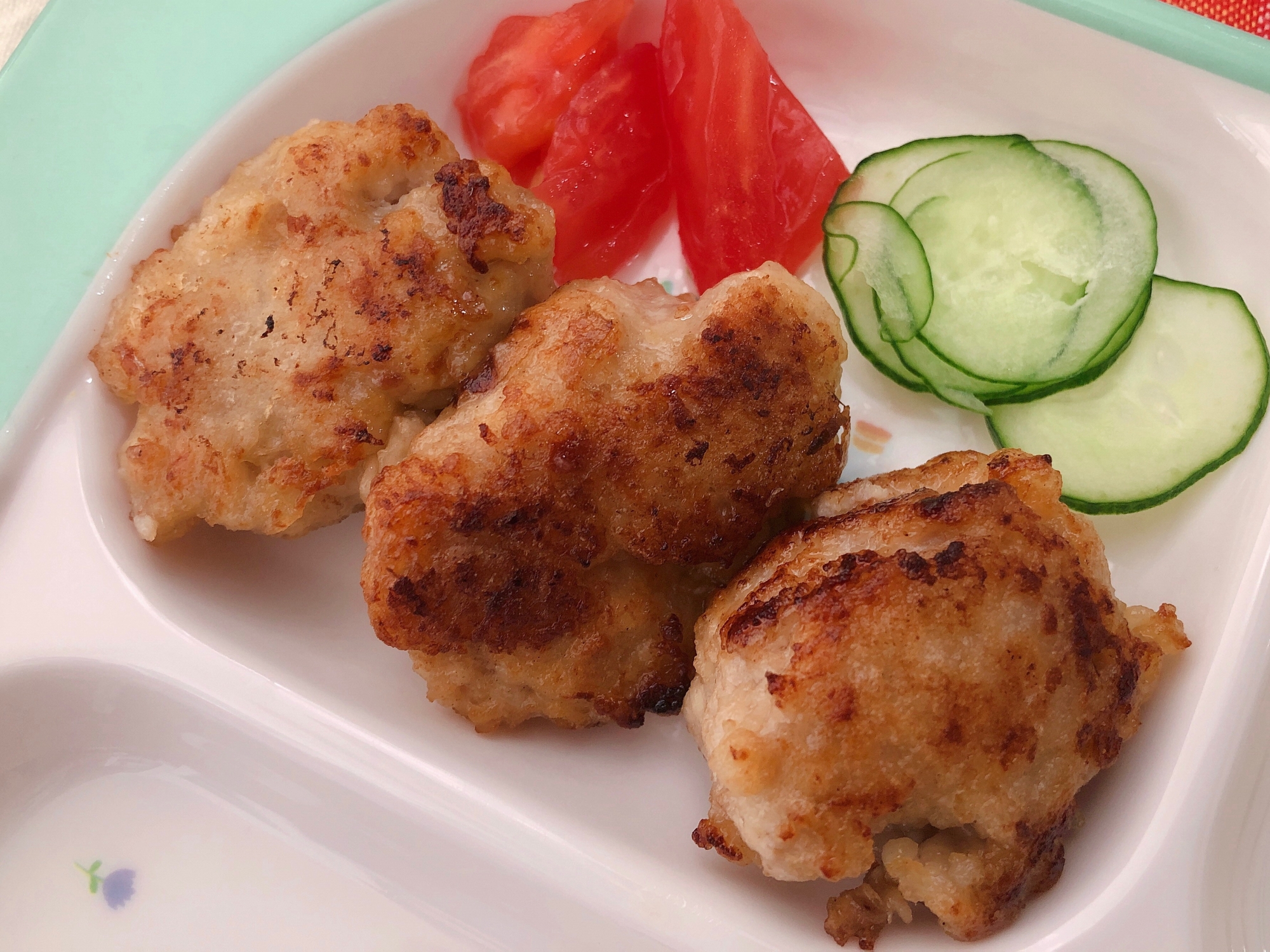 チキンナゲット☆レンコンでふわふわ離乳食にも