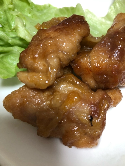 漬け込んで焼くだけ☆簡単照り焼きチキン