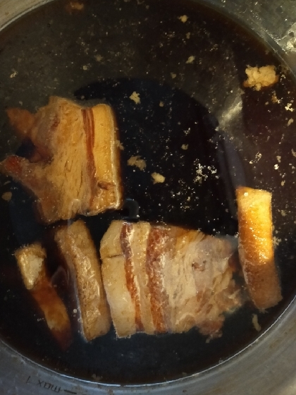 豚の角煮(電気圧力鍋使用)