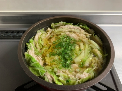 白菜と豚肉のミルフィーユ鍋☆