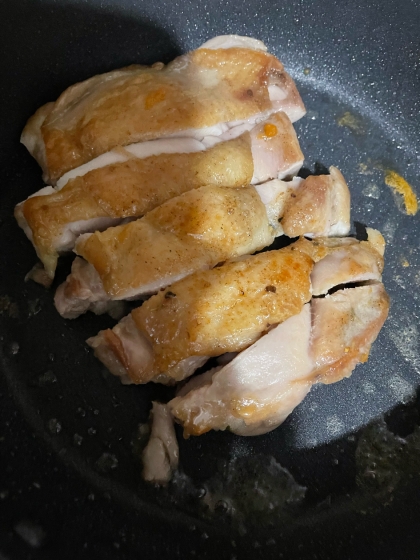 ❗️皮がパリッパリッ❗️塩チキンソテー　#鶏肉