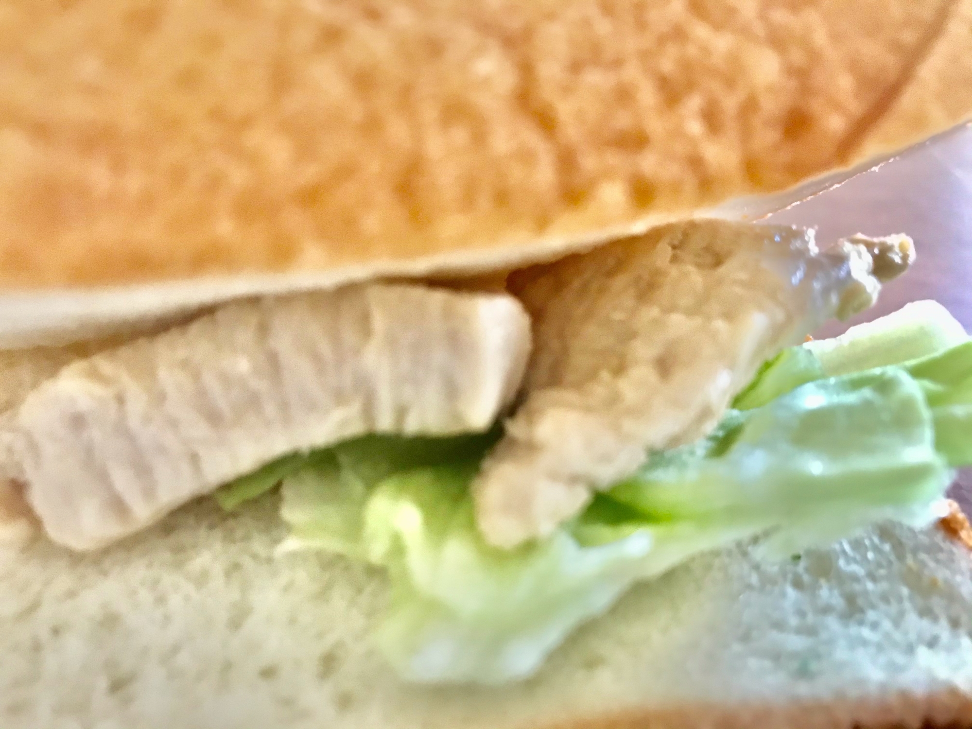 やわらか蒸し鶏のサンドイッチ