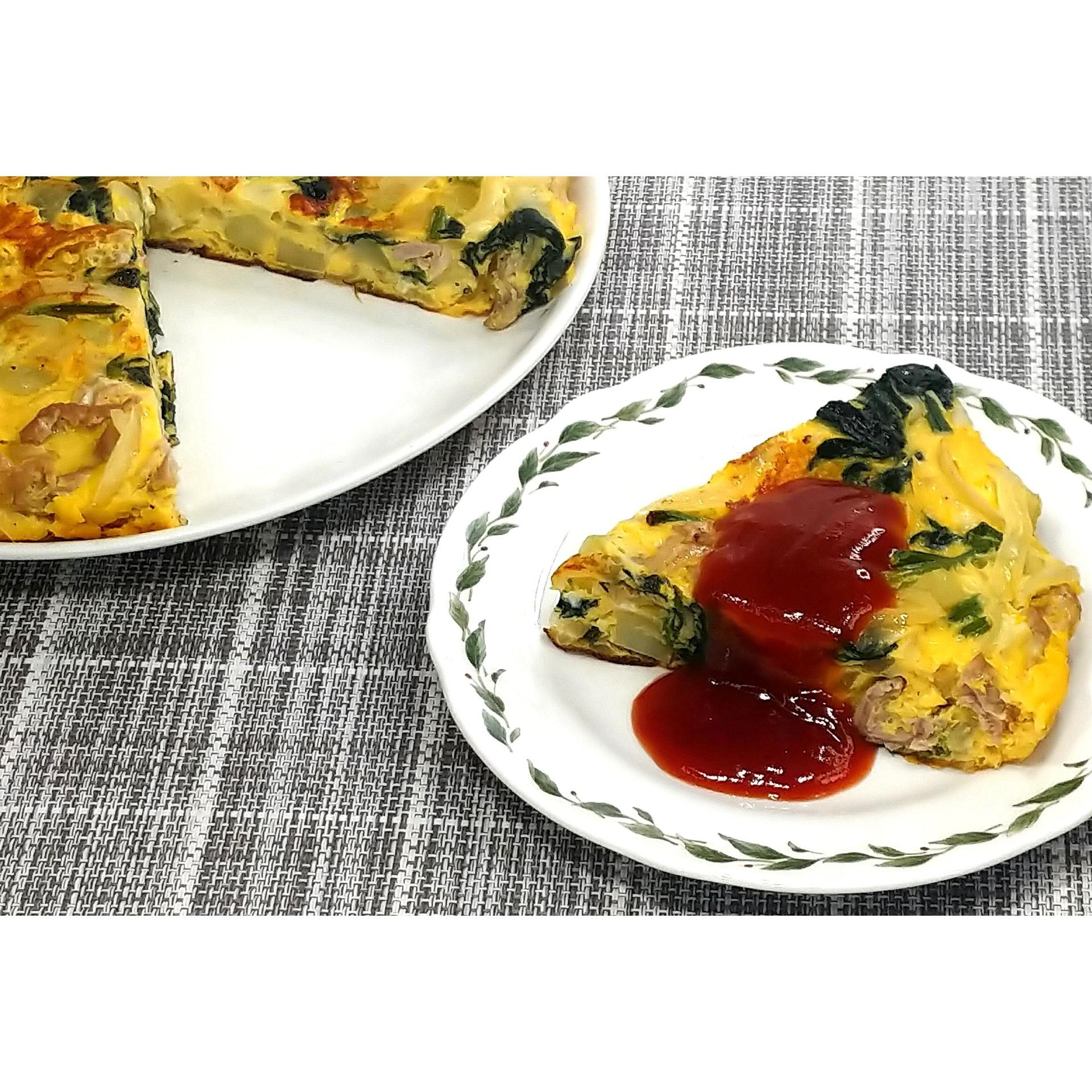 スパニッシュオムレツ風★動画あり★