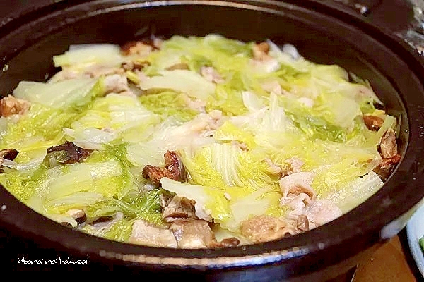 白菜と豚肉のくたくた鍋