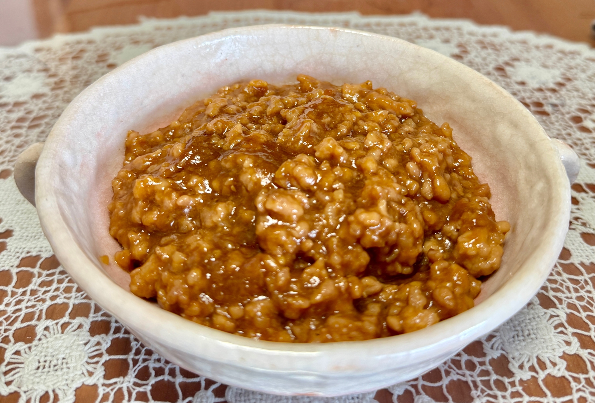 作り置きの醤油麹を使って！色々使える旨辛な☆肉味噌