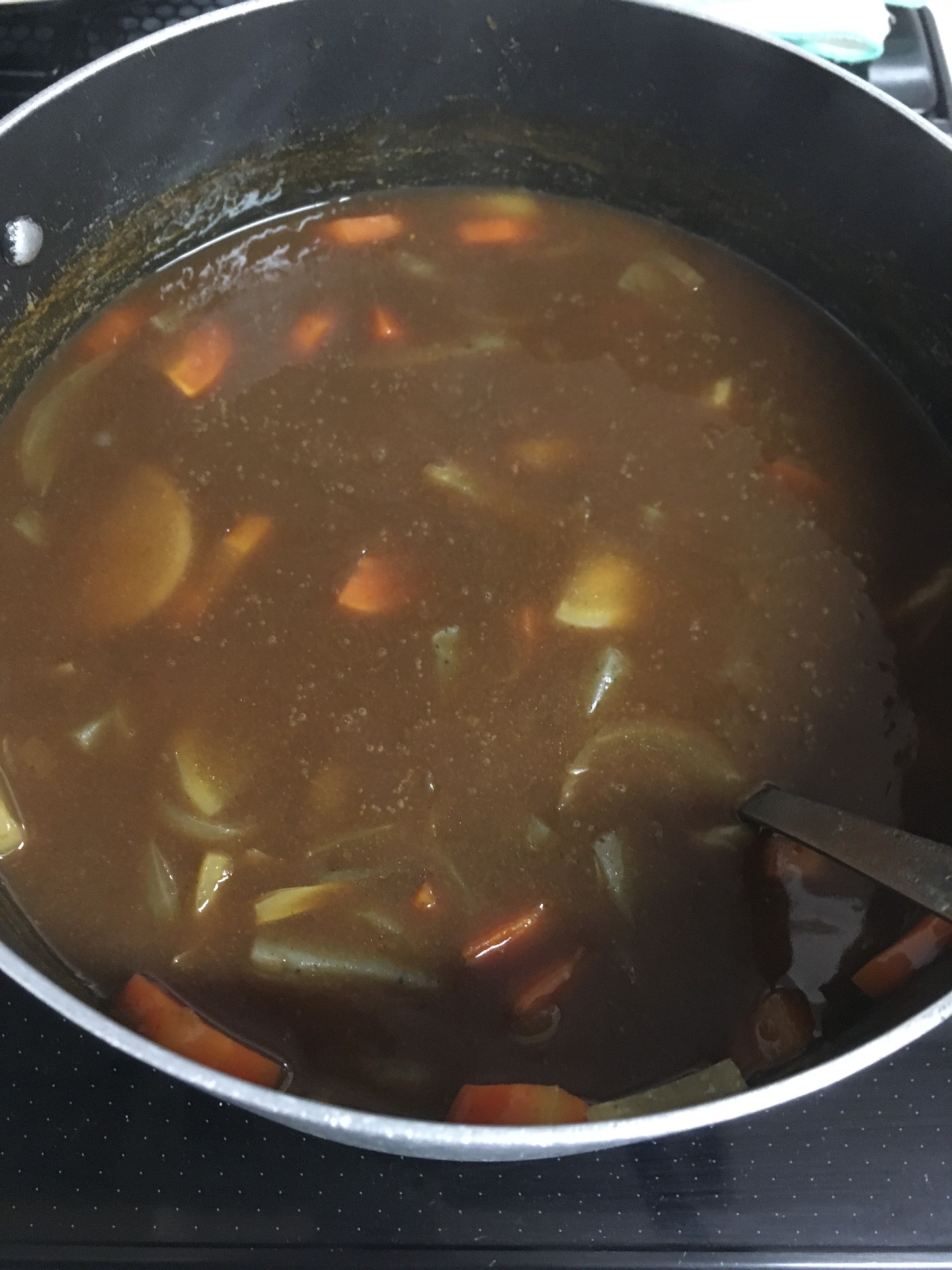 こんにゃく・大根・にんじんの和風カレー！