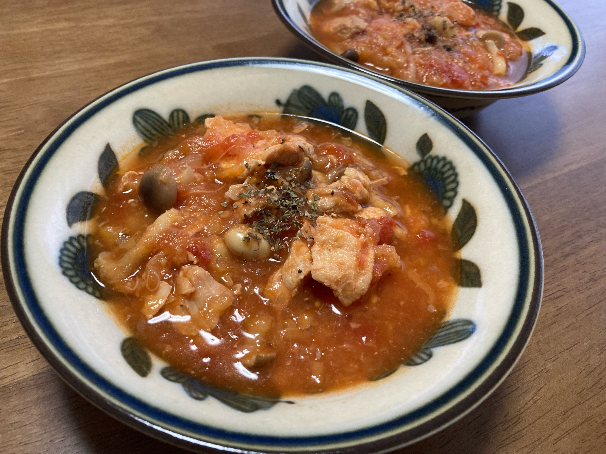 クッキングプロで鶏むね肉のトマト煮込み【圧力鍋】