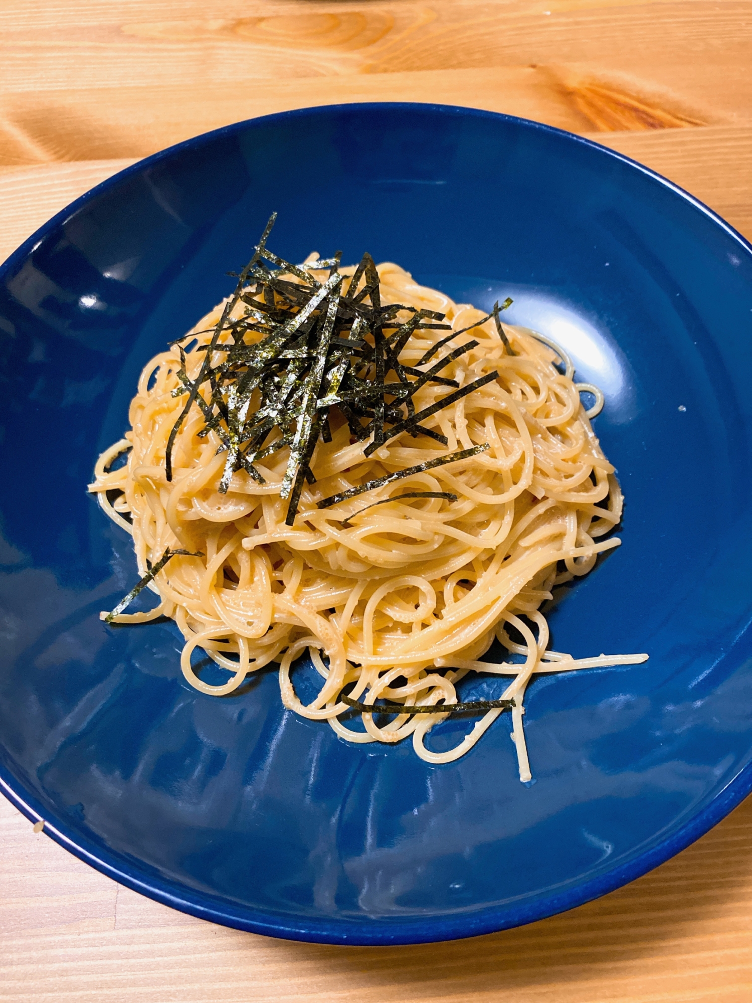 あえるだけ、簡単！明太子パスタ