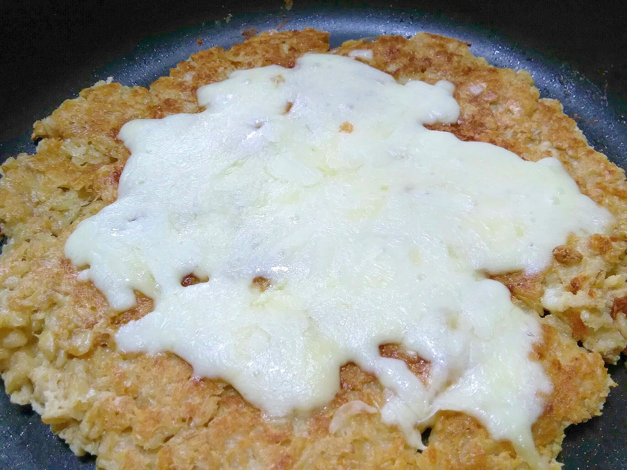 オートミールパンケーキ(チーズ)