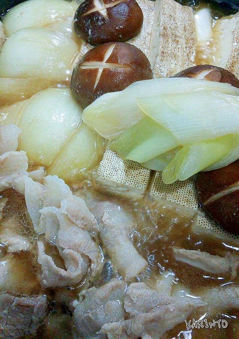 豆腐たっぷり豚肉のつゆだく煮
