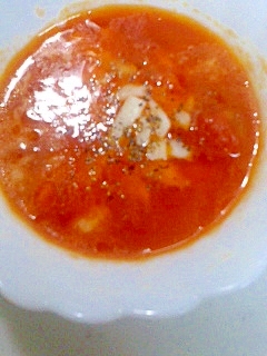 トマトチーズスープ