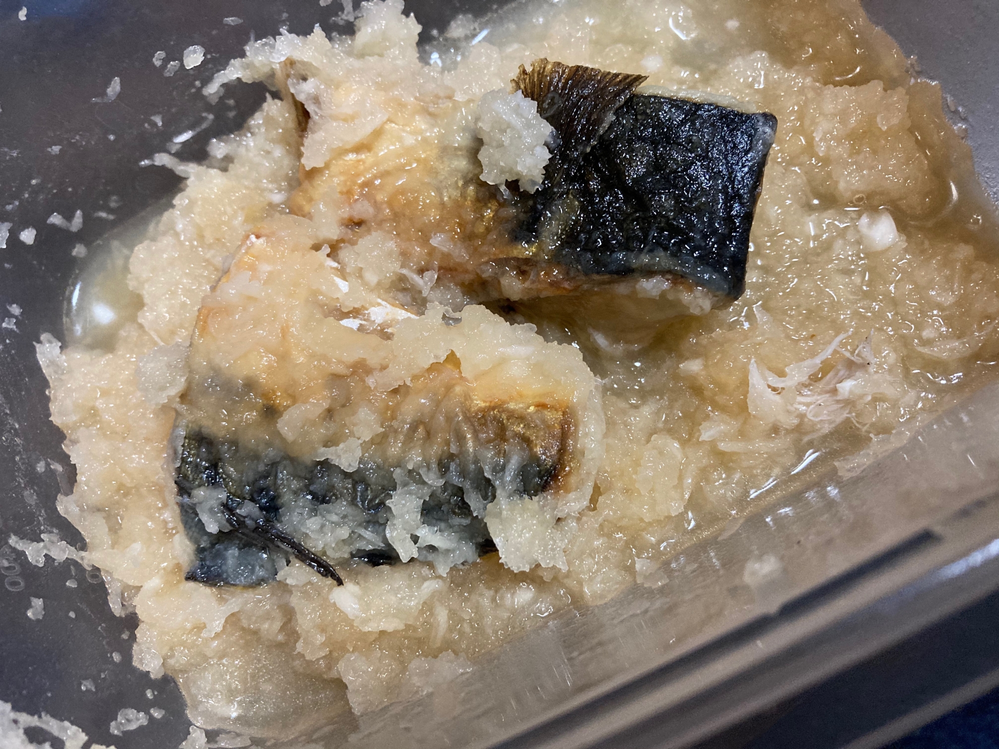 塩さばのみぞれ煮!