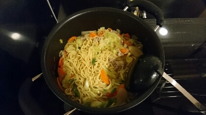 煮込みラーメンでホッカホカに♪♪