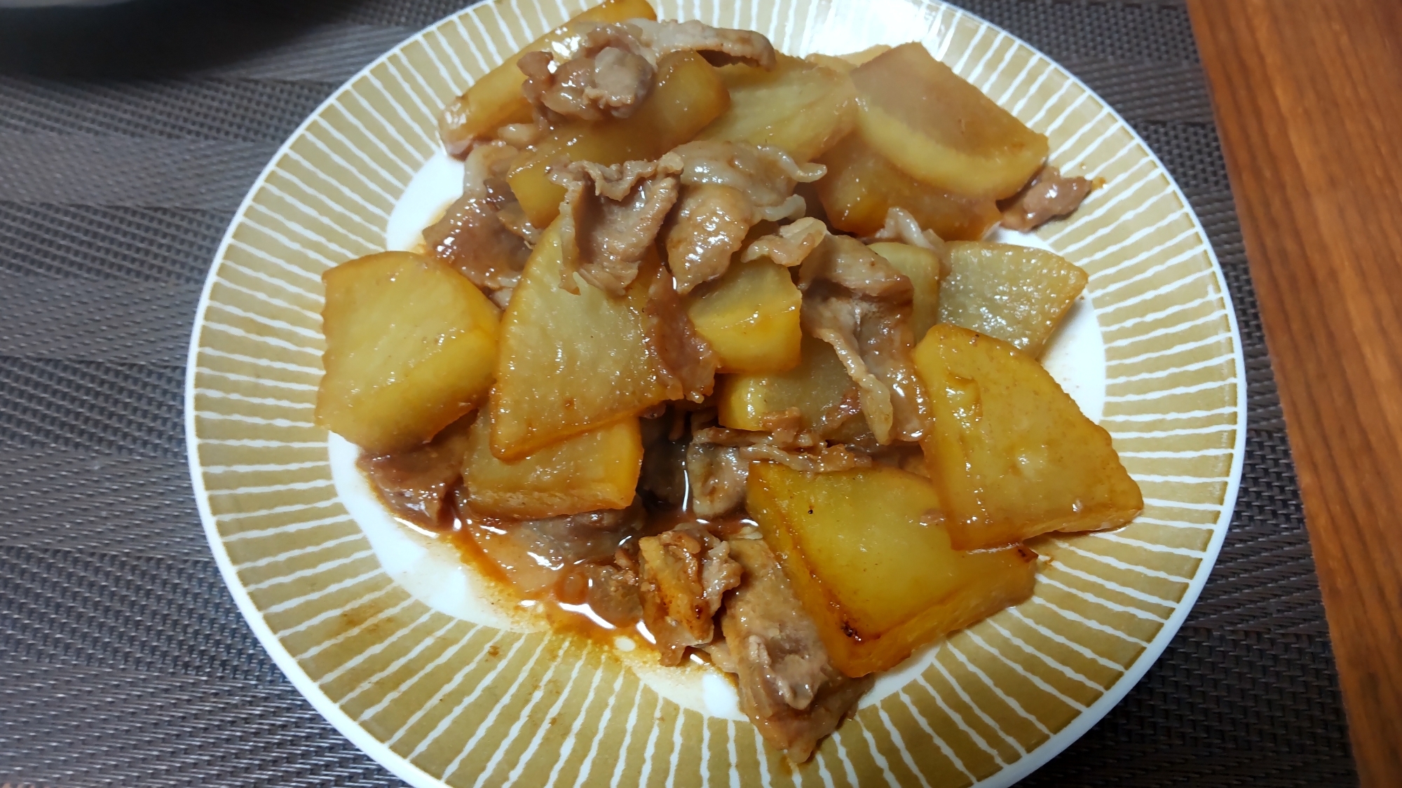 豚ロース大根
