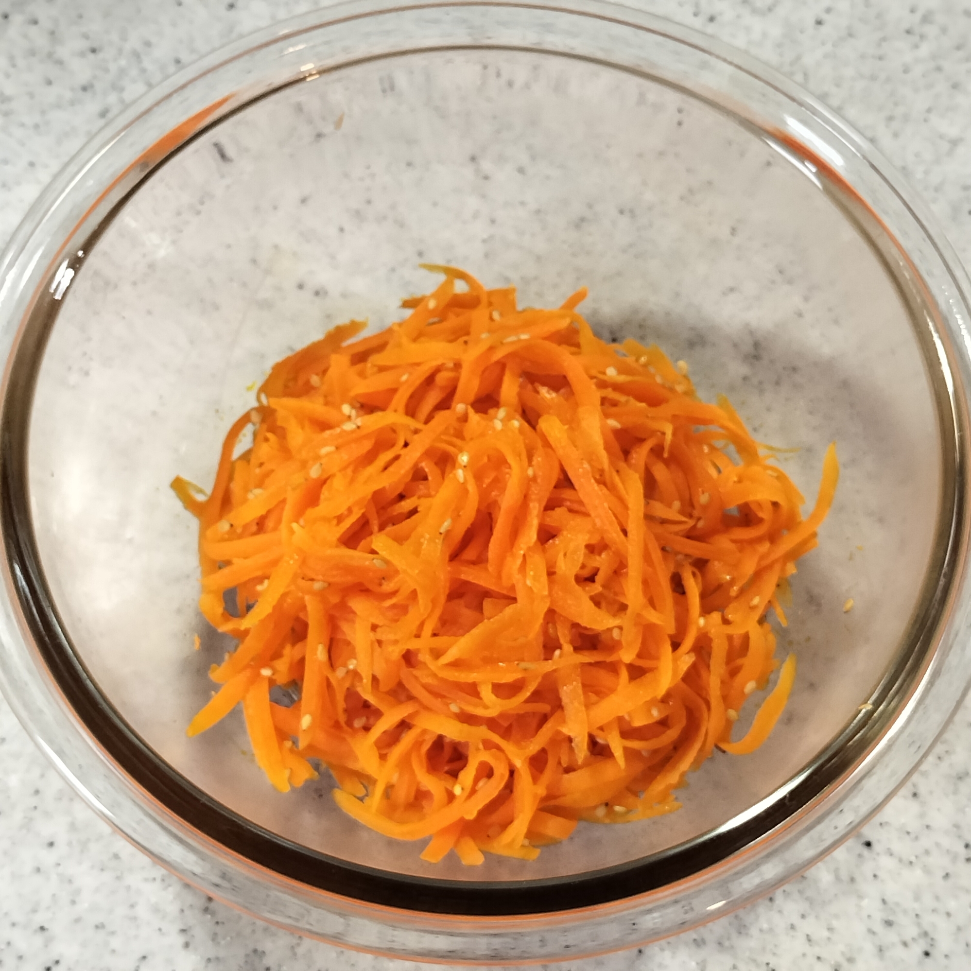 うまっ！レンジで簡単！人参ナムル