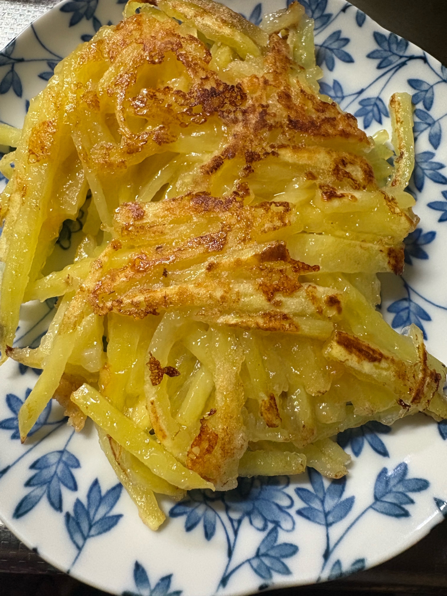 さつまいものカリカリ焼き