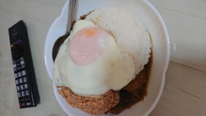 納豆カレー丼