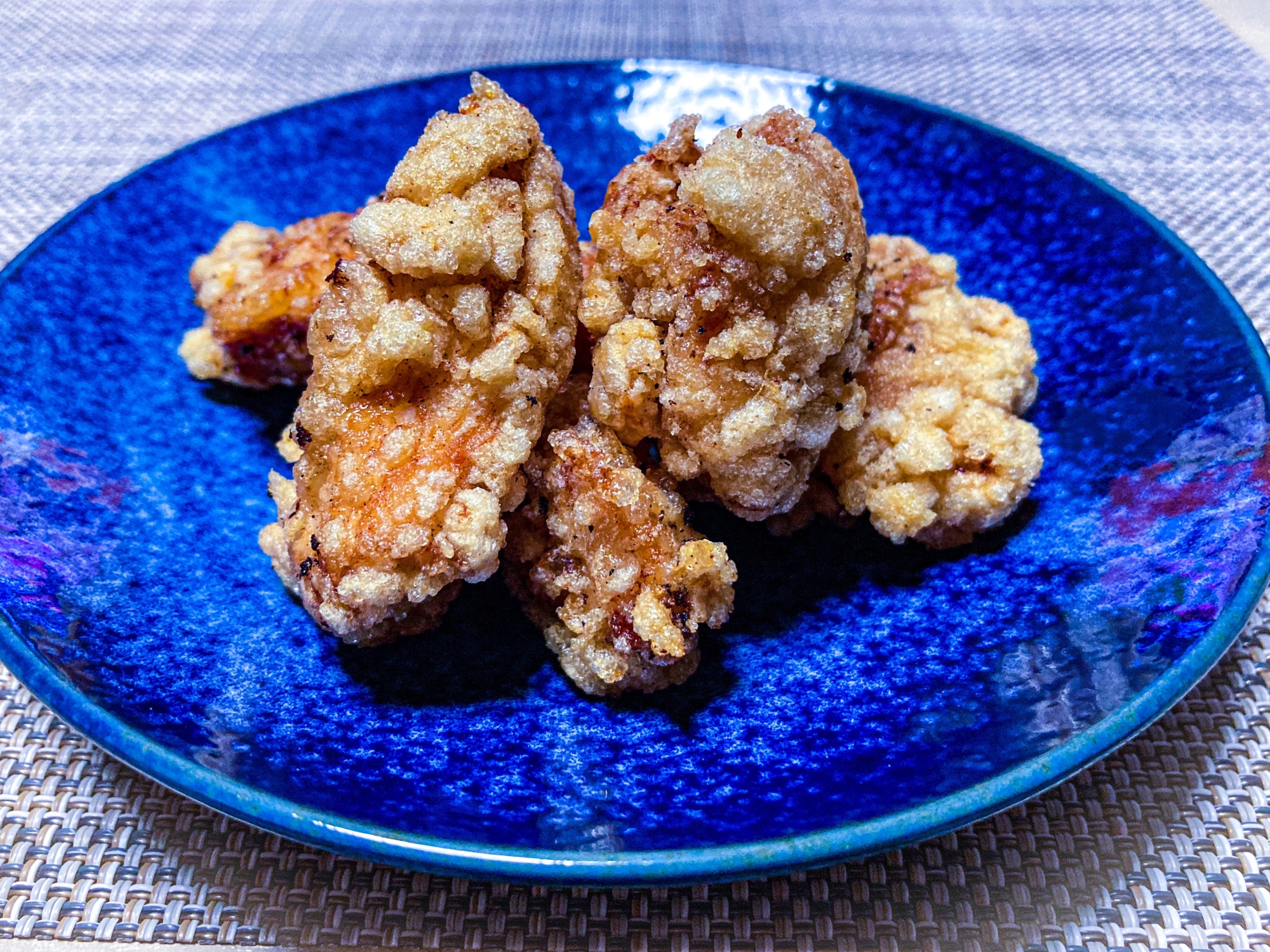 24時間漬け込んだ鶏胸肉の唐揚げ