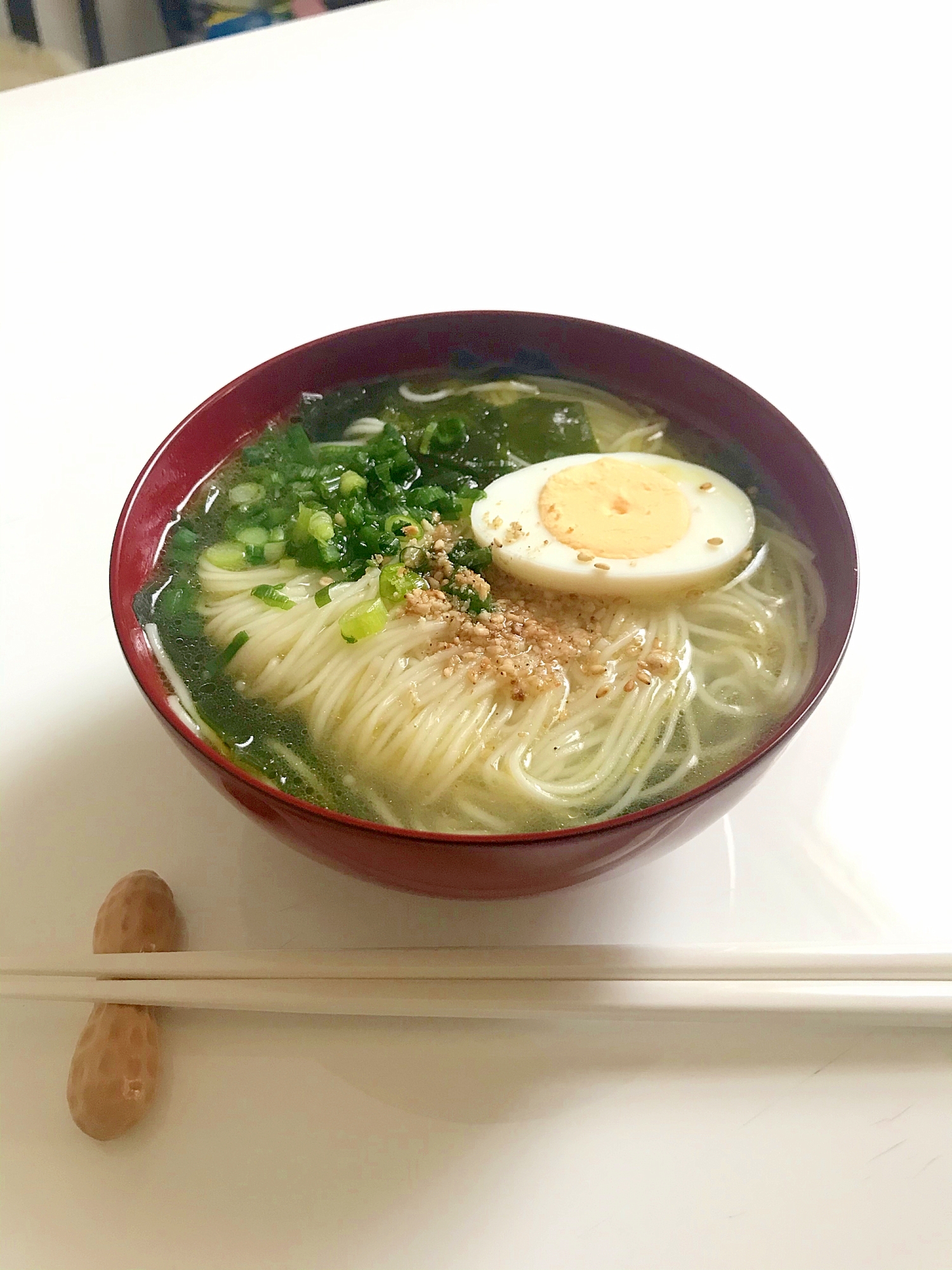 ＊ワカメがおいしい♪煮麺＊