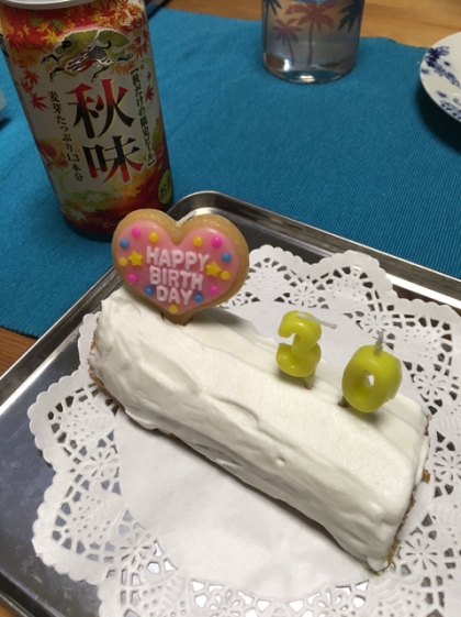 甘いのが苦手なパパにお砂糖少なめで作ってみました(^^)
美味しく出来たのでまた作ってみます☆