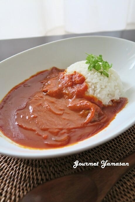 野菜ジュースで作る時短・簡単カレー♪