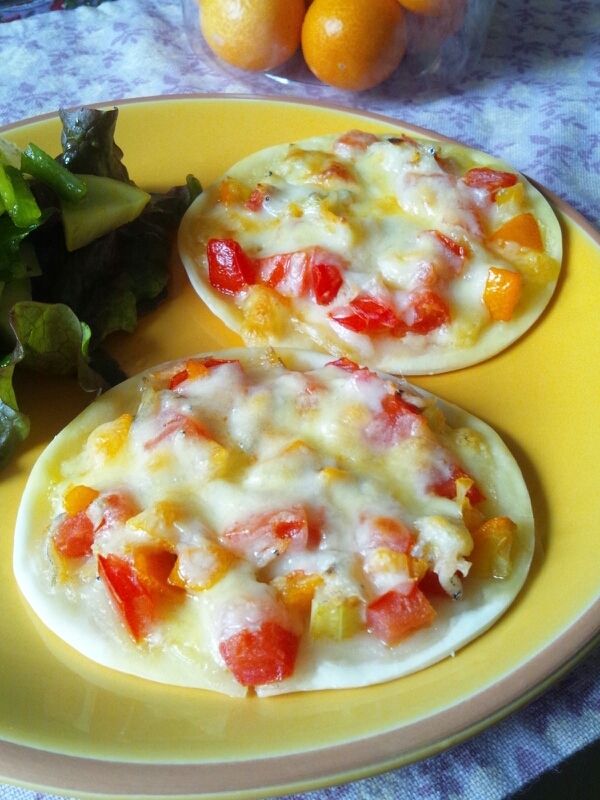 幸せオーラ全開 キンカンとしらすのピザ レシピ 作り方 By あごまるっち 楽天レシピ