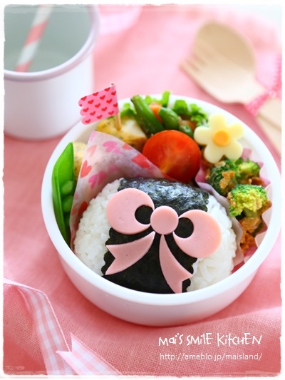 キャラ弁*ラブリー♡りぼんちゃん♪