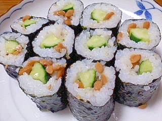 納豆ときゅうりの細巻き レシピ 作り方 By イ シュリー 楽天レシピ 納豆ときゅうりの細巻き レシピ 作り方 By イ シュリー 楽天レシピ