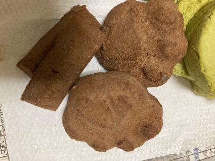 レンジで簡単！おからのナッツ入りココア蒸しパン