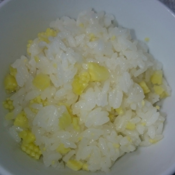 離乳食完了期 ヤングコーンの炊き込みご飯 レシピ 作り方 By Ara 楽天レシピ 離乳食完了期 ヤングコーンの炊き込みご飯 レシピ 作り方 By Ara 楽天レシピ