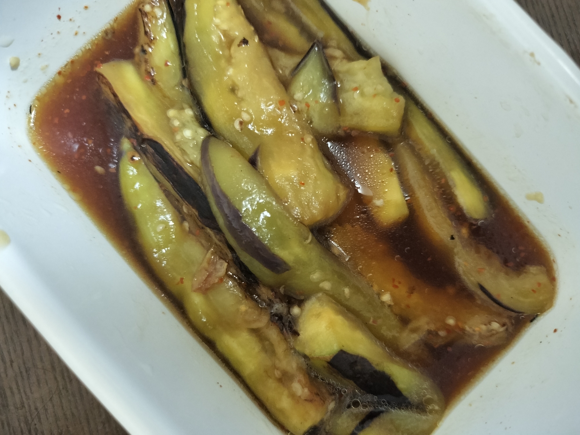 なすの焼きびたし 夏バージョン