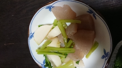 かぶも一緒に煮ました！簡単、優しい味でパクパク食べちゃいます。