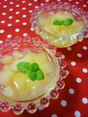 角切りリンゴのコロコロゼリー レシピ 作り方 By かもめのタマゴ 楽天レシピ 角切りリンゴのコロコロゼリー レシピ 作り方 By かもめのタマゴ 楽天レシピ