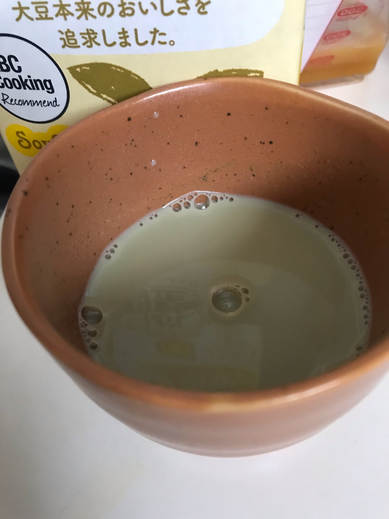 抹茶きな粉ミルク