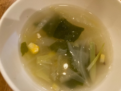 簡単☆中華風わかめスープ