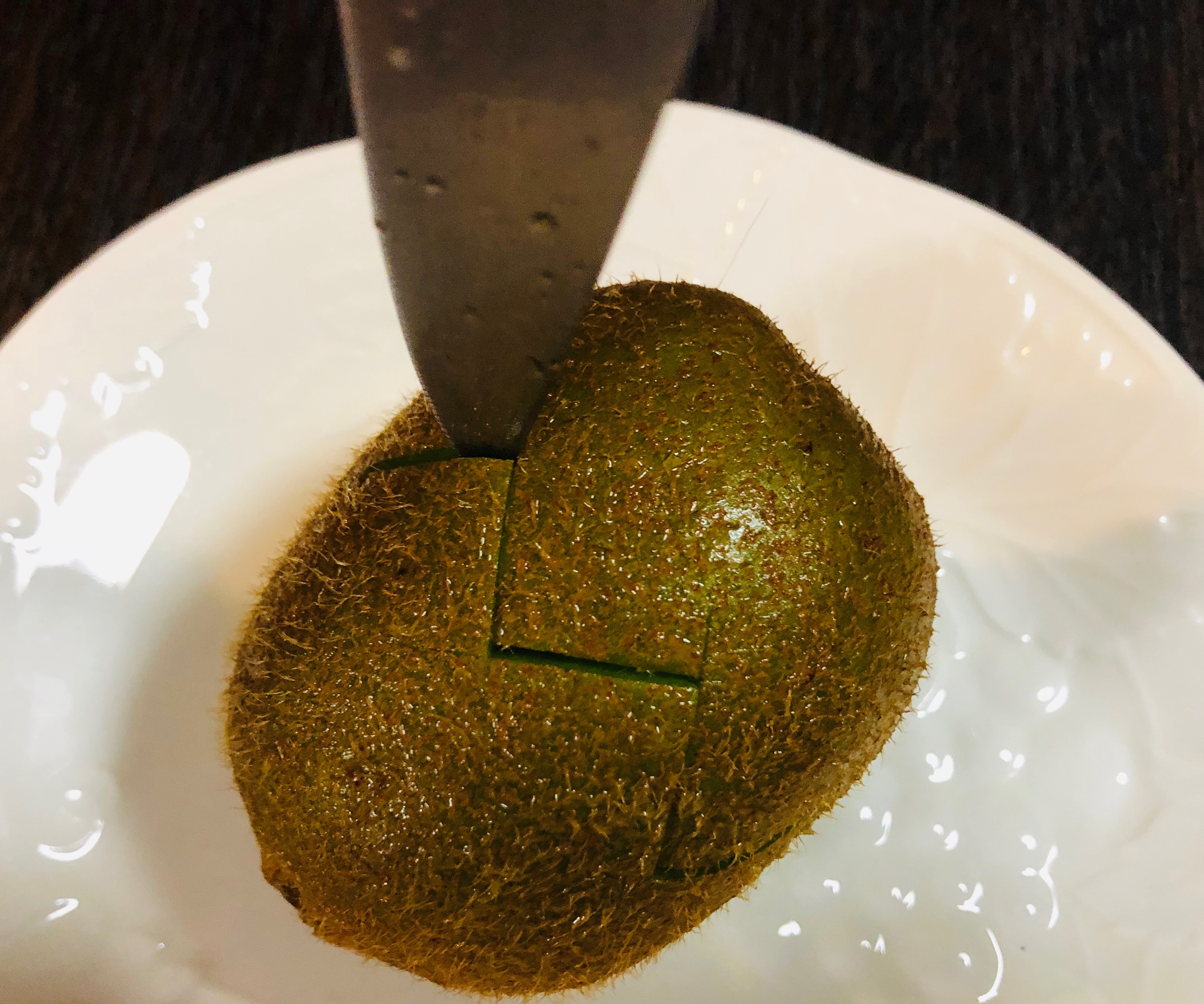 30秒で簡単 お花のキウイ飾り切り みかん添え レシピ 作り方 By 善ちゃん 楽天レシピ