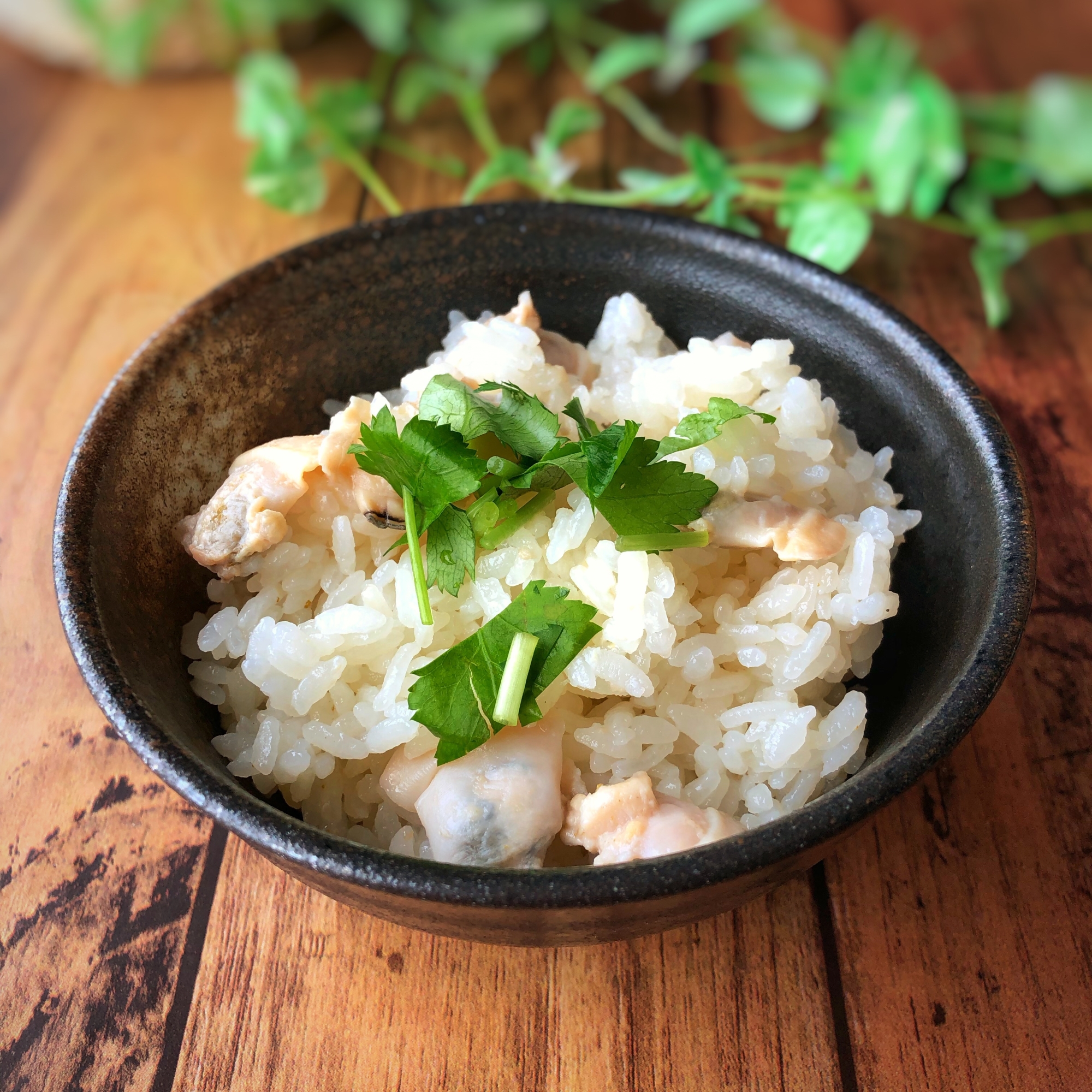 ハマグリの炊き込みご飯