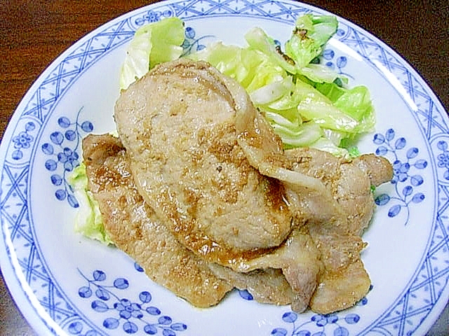 豚ロースの生姜焼き～しっかり醤油味でご飯がすすむ～