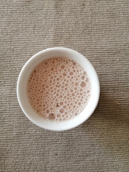 豆乳ココアバナナジュース