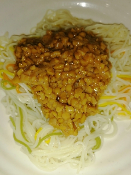 納豆そうめん