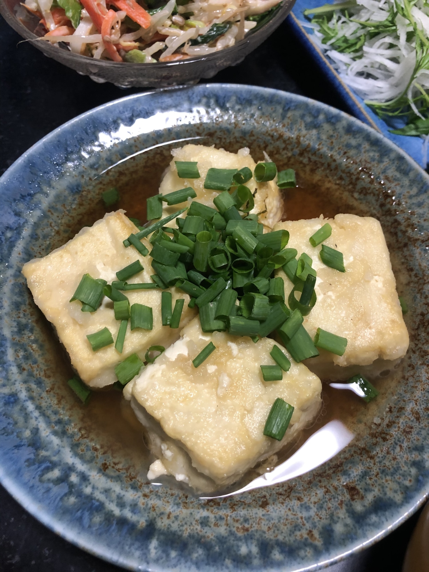 揚げ出し豆腐 フライパン 小麦粉