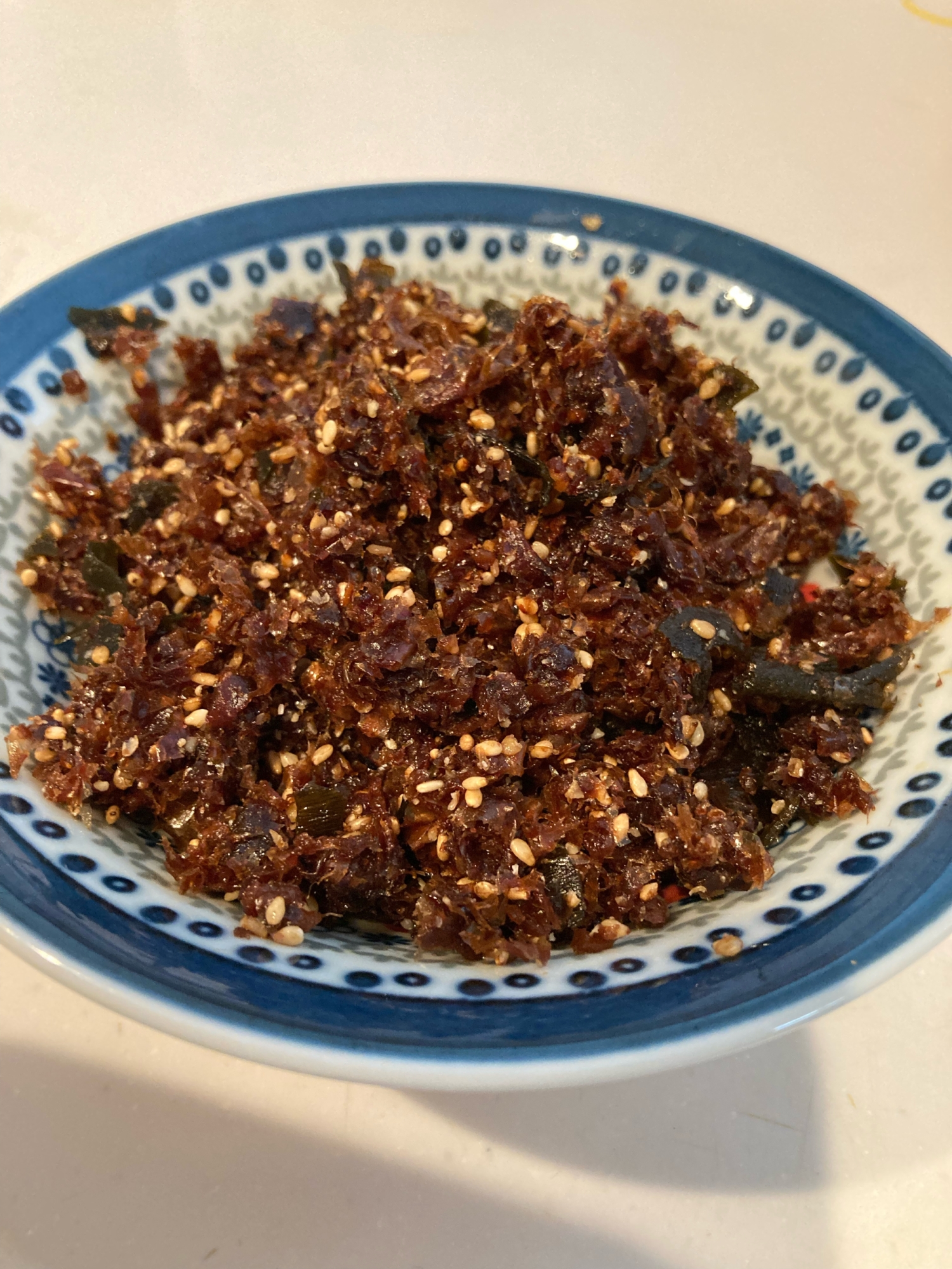 自家製めんつゆを作った鰹節の出汁柄で、簡単おかか!