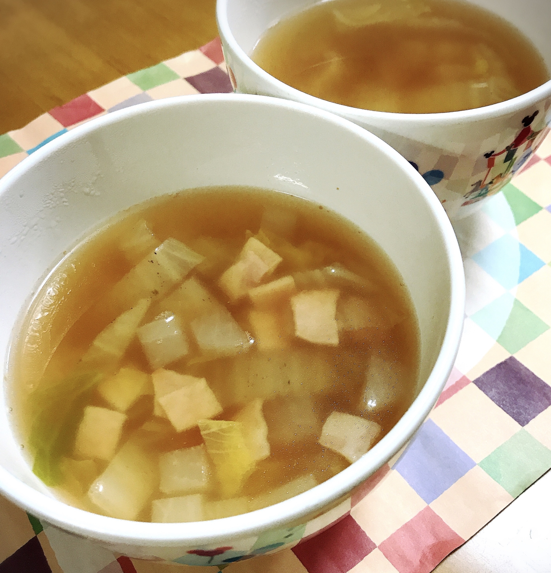 大根と白菜とハムのコンソメスープ レシピ 作り方 By Tomomi9968 楽天レシピ 大根と白菜とハムのコンソメスープ レシピ 作り方 By Tomomi9968 楽天レシピ