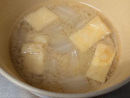 Diamond.Kさんこんばんは❀
白菜と油揚げでほっこりおいしかったです♪
